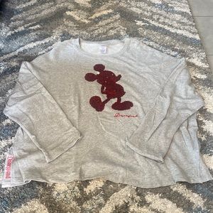 Disneyland sequin sweatshirt